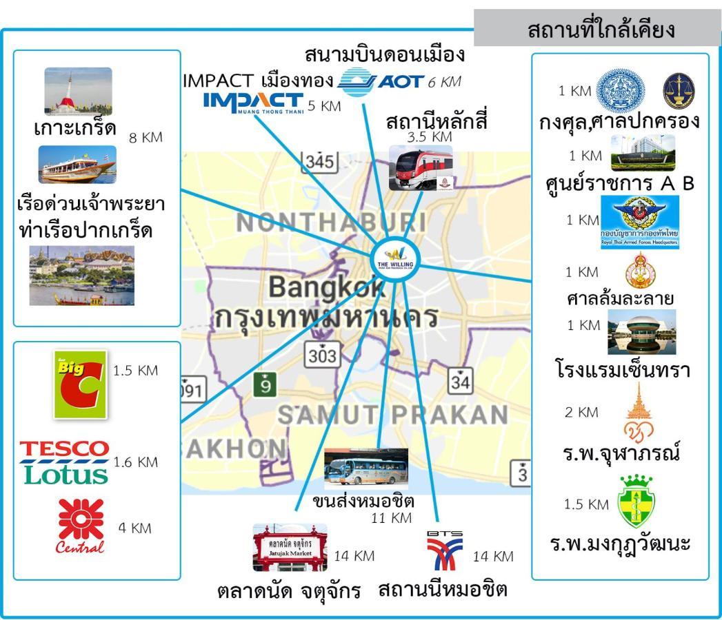 The Willing Hotel And Residence Bangkok Exterior foto
